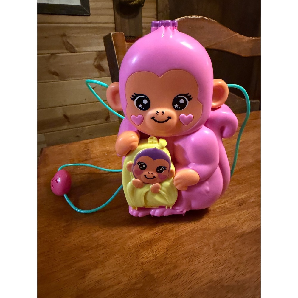 Polly Pocket Jumpin Jungle Compact Monkey Purse Playset with Micro Dolls GXV25